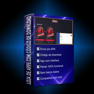 🚀 SCRIPT LOJA DE APLICATIVOS V1 – Código Aberto + Painel de Administração + Códigos NTDown & Downloader