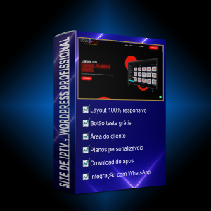 🚀 SCRIPT SITE DE VENDAS IPTV – WordPress Profissional com Área do Cliente